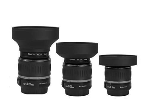 Gummi Sonnenblende 52mm Gegenlichtblende Spiegelreflexkamera DSLR Ø 52 mm Gummi Sonnenblende 52mm Gegenlichtblende Spiegelreflexkamera DSLR Ø 52 mm von fittings4you