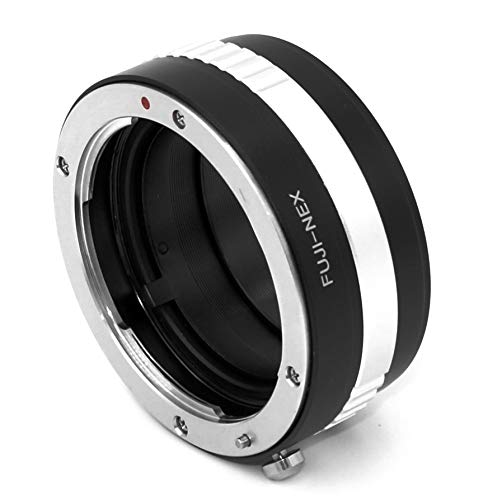 Kompatibel mit Fuji-NEX Objektivadapter kompatibel mit Fuji AX (altes X-Mount) Objektiv kompatibel mit Sony E-Mount NEX Kamera von fittings4you