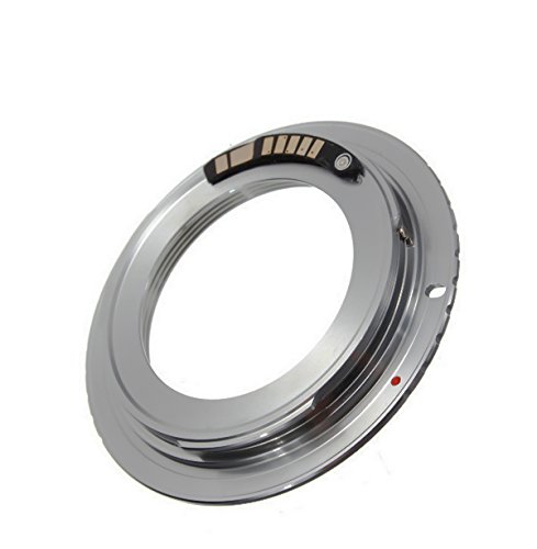 M42 AF Bestätigung Adapter kompatibel mit Canon EOS 650D 600D 550D 500D 450D Silber M42 AF Bestätigung Adapter kompatibel mit Canon EOS 650D 600D 550D 500D 450D Silber von fittings4you