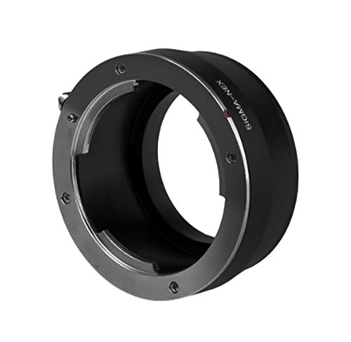 Sigma-NEX Objektivadapter kompatibel für Sigma Objektiv kompatibel mit Sony E-Mount NEX Kamera von fittings4you