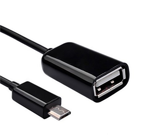 fittings4you 1x Highspeed OTG Adapter Kabel Micro USB auf USB A B für Android Smartphone schwarz fittings4you 1x Highspeed OTG Adapter Kabel Micro USB auf USB A B für Android Smartphone schwarz von fittings4you