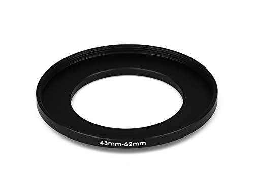 fittings4you 43 mm - 62 mm Filter Adapter Step-Up Adapter für CAMCORDER Zubehör fittings4you 43 mm - 62 mm Filter Adapter Step-Up Adapter für CAMCORDER Zubehör von fittings4you