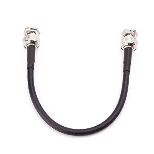fivekim BNC-Stecker auf BNC-Stecker, Rg58, Pigtail-Kabel, 20 cm, Crimpstecker, Koaxialkabel, Stecker und Klemmen von fivekim