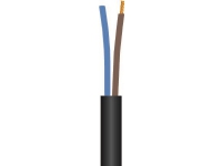 Gummikabel 2x1,5 mm² H07RN-F sort 450/750V ring med 100 meter, kabeldiameter 11,0 mm - (100 meter) von fix-pro
