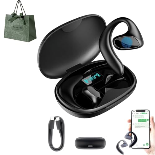 Talkbuds Translator, Qinux Talkbuds, 2025 Ki übersetzer kopfhörer mit 144 sprachausgabe, Open ear kopfhörer bluetooth, Ohrhörer mit KI-Übersetzung in Echtzeit für Reisen, Business, Lernen (1-Black) Talkbuds Translator, Qinux Talkbuds, 2025 Ki übersetzer kopfhörer mit 144 sprachausgabe, Open ear kopfhörer bluetooth, Ohrhörer mit KI-Übersetzung in Echtzeit für Reisen, Business, Lernen (1-Black) von fjaldjfu