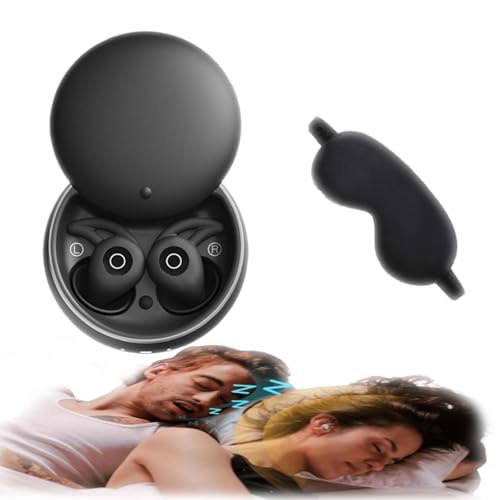 fjaldjfu Novonell Snooze Pods Pro Mit ANC, 2025 Snoozepods Pro -Schlafkopfhörer, Novonell Sleep Pods, Anti Schnarch-Kopfhörer Für Seitenschläfer, Kein Druckgefühl & Geräuschfrei Schlafen (Schwarz) fjaldjfu Novonell Snooze Pods Pro Mit ANC, 2025 Snoozepods Pro -Schlafkopfhörer, Novonell Sleep Pods, Anti Schnarch-Kopfhörer Für Seitenschläfer, Kein Druckgefühl & Geräuschfrei Schlafen (Schwarz) von fjaldjfu