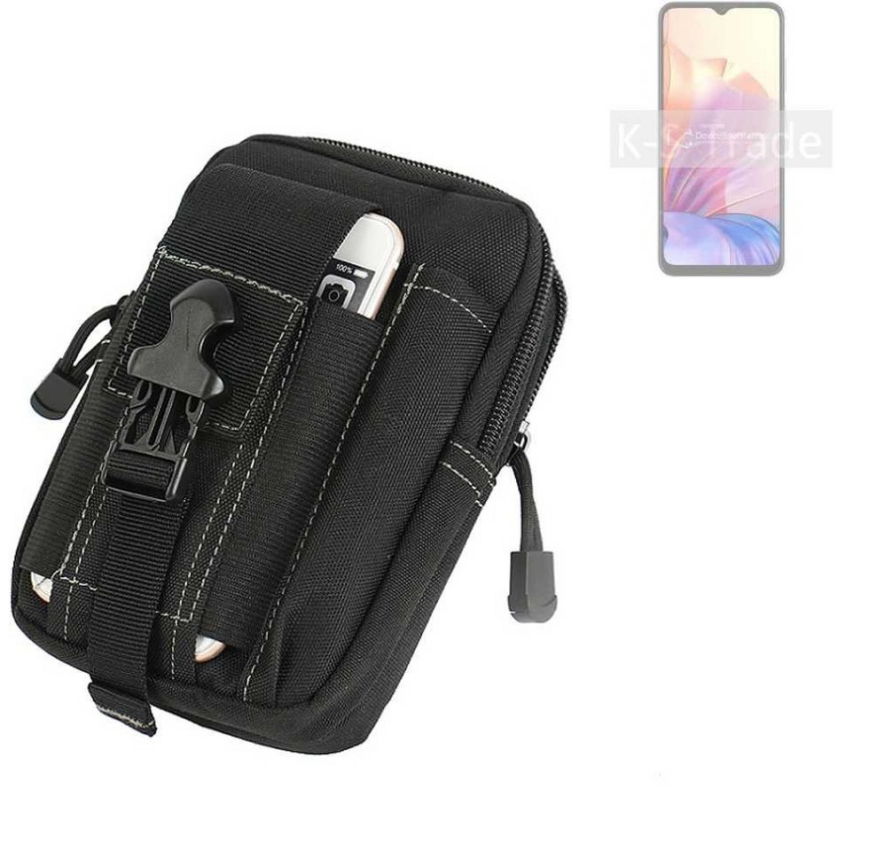 K-S-Trade Handyhülle für Blackview Oscal C80, Gürtel Tasche Gürteltasche Holster Schutz Hülle Handy Hülle von flat.design