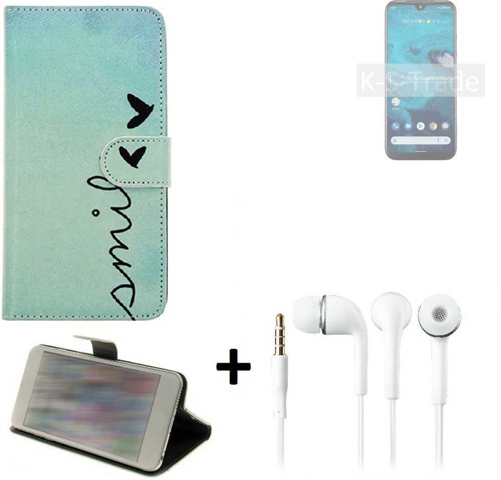 K-S-Trade Handyhülle für Kyocera Android One S9, Schutz Hülle Handy Hülle 360° Wallet Case Schutz Hülle K-S-Trade Handyhülle für Kyocera Android One S9, Schutz Hülle Handy Hülle 360° Wallet Case Schutz Hülle von flat.design