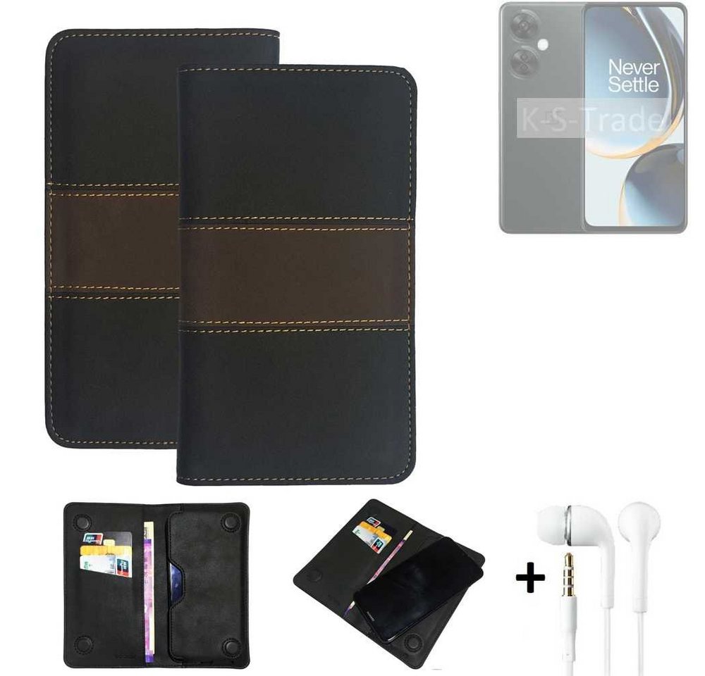 K-S-Trade Handyhülle für OnePlus Nord N30 5G, Handyhülle + Kopfhörer Schutzhülle Walletcase Bookstyle Tasche K-S-Trade Handyhülle für OnePlus Nord N30 5G, Handyhülle + Kopfhörer Schutzhülle Walletcase Bookstyle Tasche von flat.design