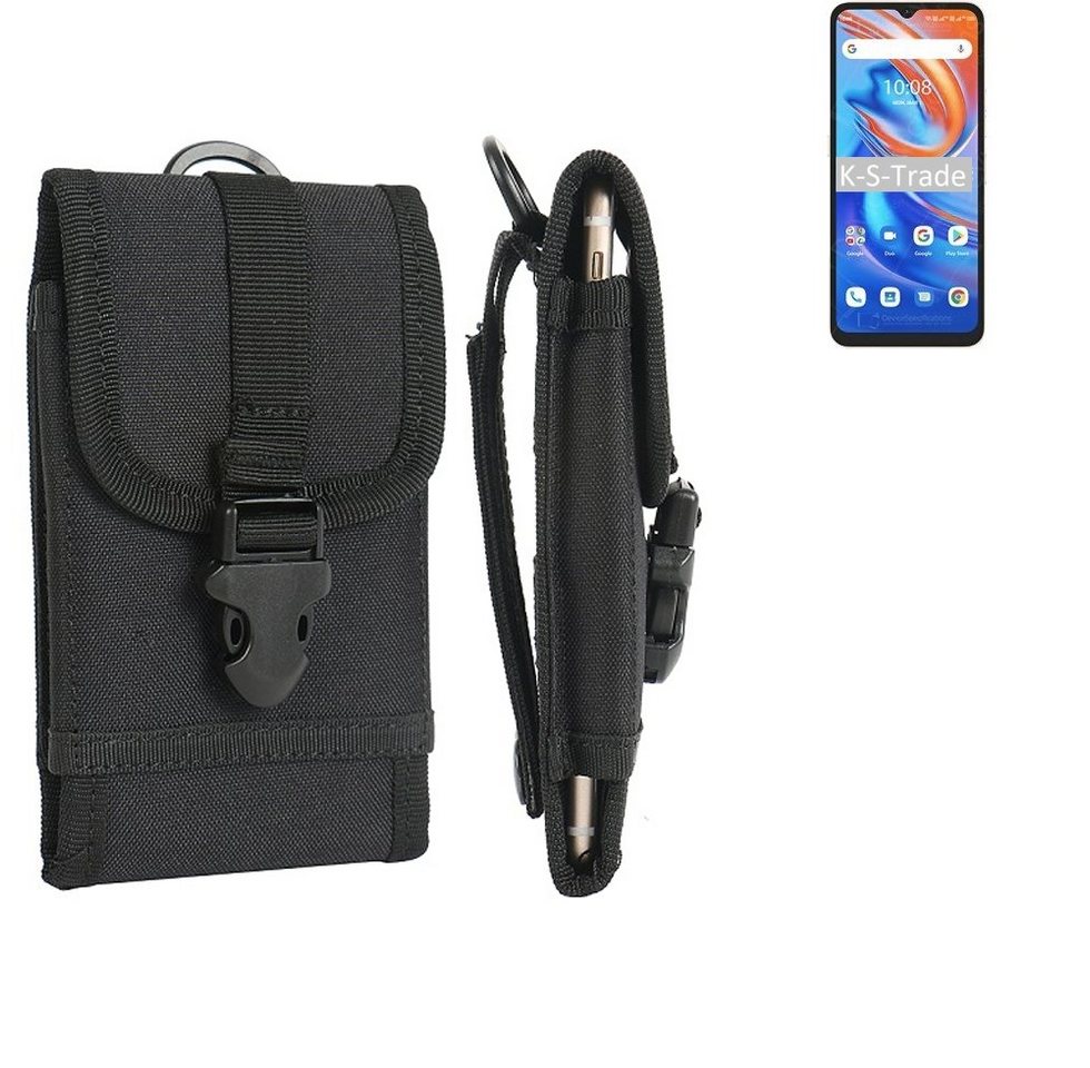 K-S-Trade Handyhülle für UMIDIGI A13S, Holster Handy Hülle Holster Handytasche Gürtel Tasche Schutz von flat.design