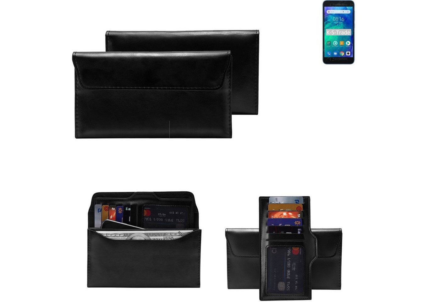 K-S-Trade Handyhülle für Xiaomi Redmi Go, Handy Hülle Schutz Hülle Tasche Schutz Case Handytasche von flat.design