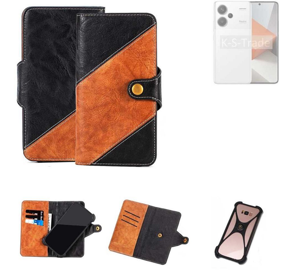 K-S-Trade Handyhülle für Xiaomi Redmi Note 13 Pro+, Handyhülle Schutzhülle Bookstyle Case Wallet-Case Handy Cover K-S-Trade Handyhülle für Xiaomi Redmi Note 13 Pro+, Handyhülle Schutzhülle Bookstyle Case Wallet-Case Handy Cover von flat.design