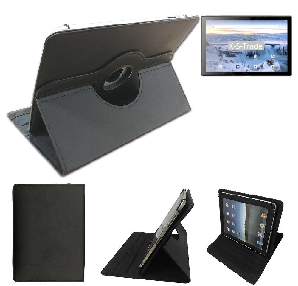 K-S-Trade Tablet-Hülle für Oukitel OKT1, High quality Schutz Hülle 360° Tablet Case Schutzhülle Flip Cover von flat.design