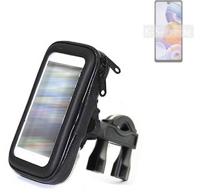 K-S-Trade für LG Electronics Stylo 6 Smartphone-Halterung, (Fahrrad-Halterung Handy-Halterung Halter Lenkstange) von flat.design