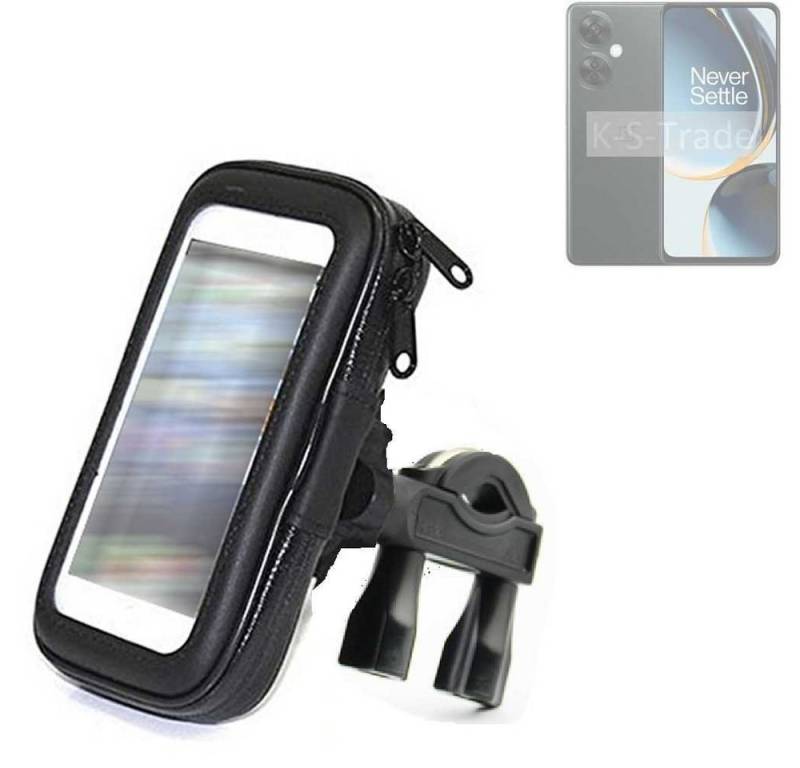 K-S-Trade für OnePlus Nord N30 5G Smartphone-Halterung, (Fahrrad-Halterung Handy-Halterung Halter Lenkstange) von flat.design