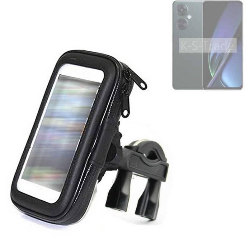 K-S-Trade für Oppo K11x Smartphone-Halterung, (Fahrrad-Halterung Handy-Halterung Halter Lenkstange) von flat.design
