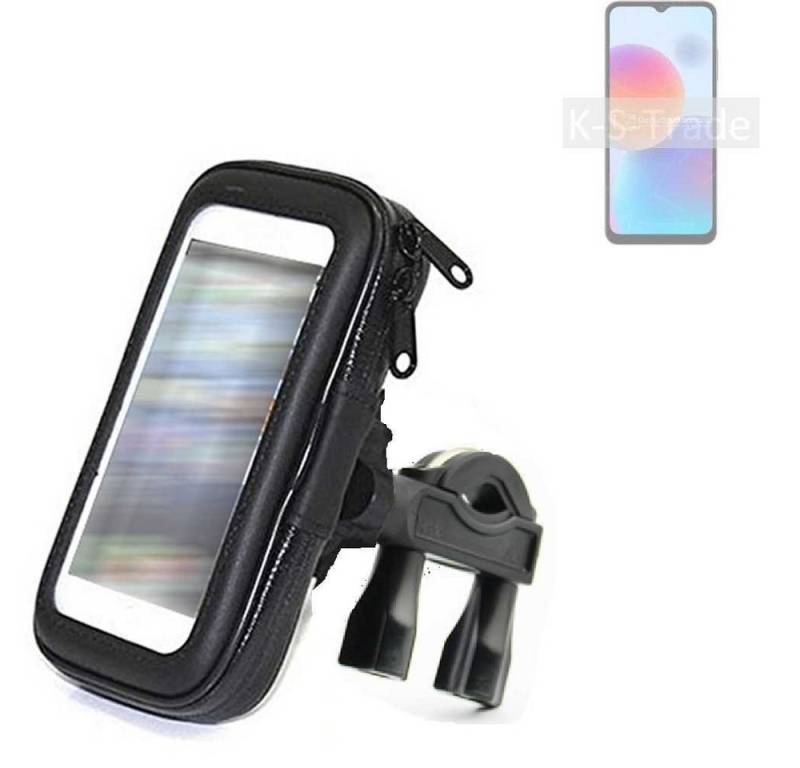 K-S-Trade für ZTE Blade A52 Smartphone-Halterung, (Fahrrad-Halterung Handy-Halterung Halter Lenkstange) von flat.design