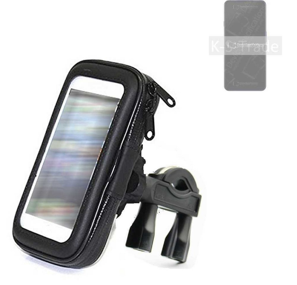 K-S-Trade für nubia Red Magic 7 Smartphone-Halterung, (Fahrrad-Halterung Handy-Halterung Halter Lenkstange) von flat.design