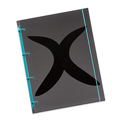 flexiNotes NOTIZBUCH A5, Typ: X-Black, Türkis, 150 Blatt kariert - Ring M flexiNotes NOTIZBUCH A5, Typ: X-Black, Türkis, 150 Blatt kariert - Ring M von flexiNotes