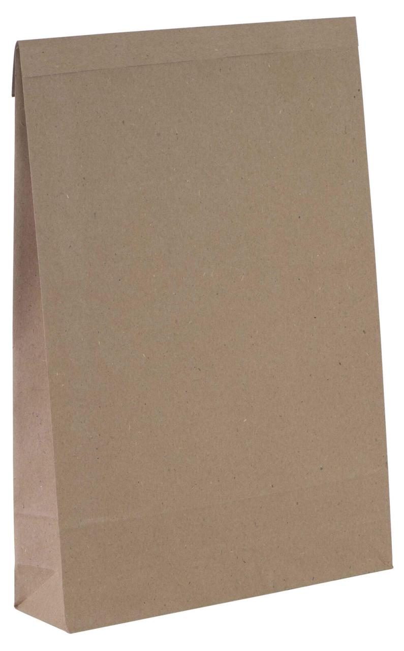 flexiPAK classic eco Doppelfixverschluss Faltentaschen natur flexiPAK classic eco Doppelfixverschluss Faltentaschen natur von flexiPAK