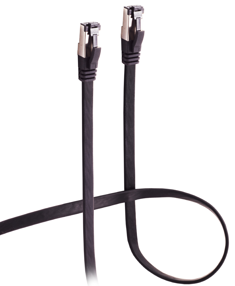 FLEXLINE Flach-Patchkabel Kat. 8.1, U/FTP, flexibel, 10,0 m von flexline