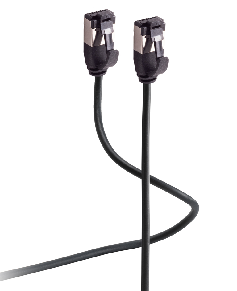 FLEXLINE Patchkabel Kat. 8.1, U/FTP, extra dünn, 5,0 m von flexline