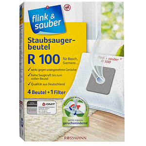 4 flink & sauber R 100 Staubsaugerbeutel 4 flink & sauber R 100 Staubsaugerbeutel von flink & sauber
