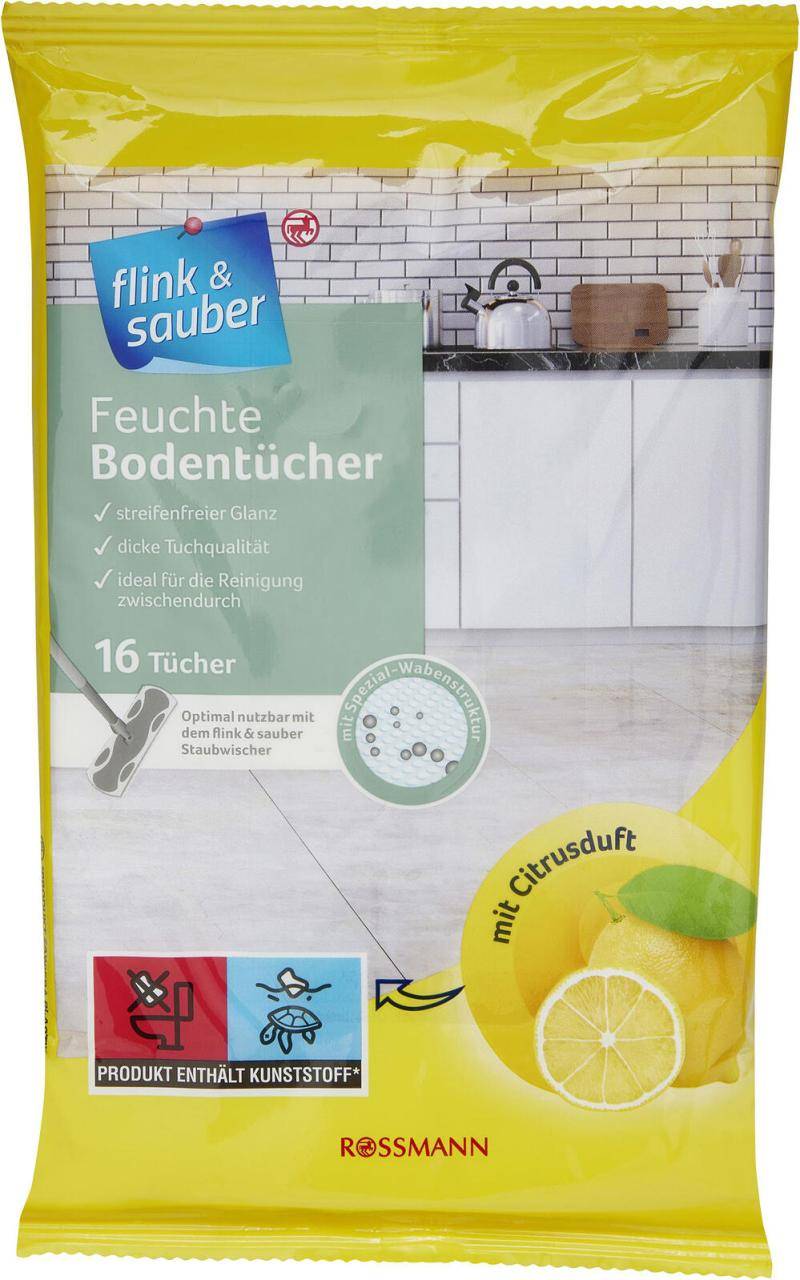 flink & sauber Bodentücher Mikrofaser von flink & sauber