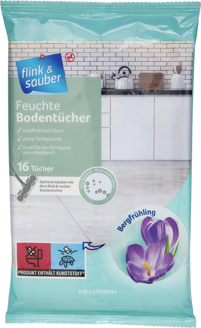 flink & sauber Bodentücher Mikrofaser von flink & sauber