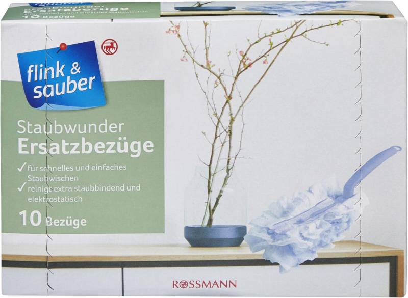 flink & sauber Staubfangtücher Mikrofaser von flink & sauber
