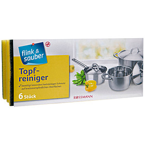 flink & sauber Topfreiniger, 6 St. von flink & sauber