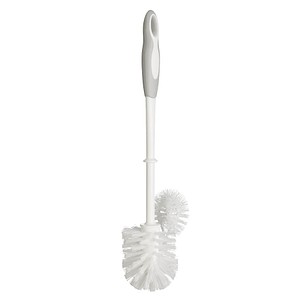 flink & sauber WC-Bürsten Premium grau Kunststoff von flink & sauber