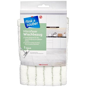 flink & sauber Wischbezug für Bodenwischer Mikrofaser 60 °C waschbar, 1 St. flink & sauber Wischbezug für Bodenwischer Mikrofaser 60 °C waschbar, 1 St. von flink & sauber