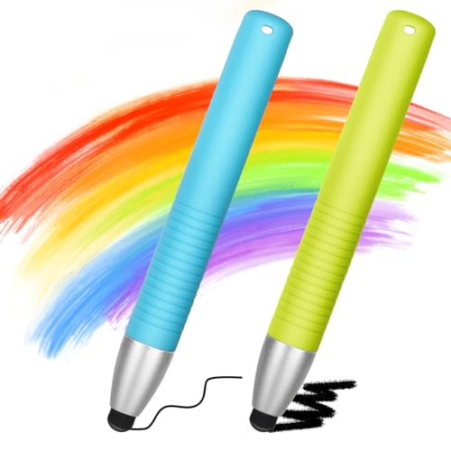 Flintronic Tablet Stift für Kinder, Tablet Eingabestift, Touchscreen Stift für Kinder, Stylus Touch Pen Kompatibel mit iPhone/Android/iPad Pro/Mini/Air/iWatch/Kindle/Kinder Smartwatch von flintronic