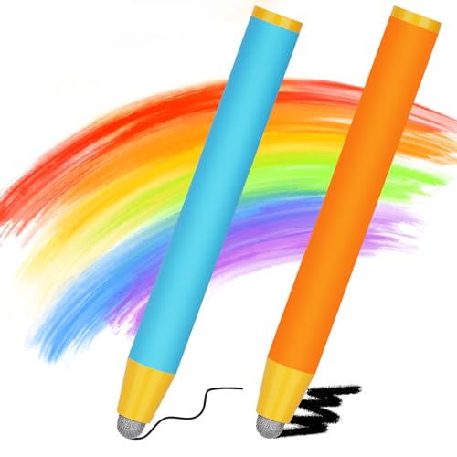 Flintronic Tablet Stift für Kinder, Tablet Eingabestift, Touchscreen Stift für Kinder, Stylus Touch Pen Kompatibel mit iPhone/Android/iPad Pro/Mini/Air/iWatch/Kindle/Kinder Smartwatch von flintronic