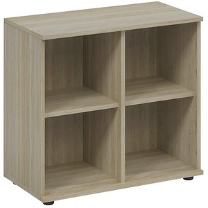 fm Aktenregal home office eiche 80,0 x 40,0 x 73,4 cm von fm