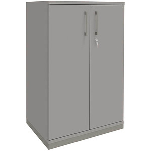 fm Aktenschrank Oldenburg, 4260429766918 lichtgrau 2 Fachböden 80,0 x 44,2 x 113,3 cm von fm