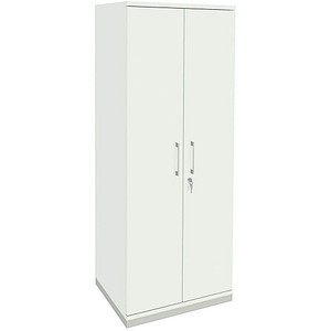 fm Aktenschrank Oldenburg, 4260429768370 weiß 4 Fachböden 80,0 x 44,2 x 186,9 cm von fm