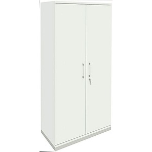 fm Aktenschrank Oldenburg, 4260429768387 weiß 4 Fachböden 100,0 x 44,2 x 186,9 cm von fm