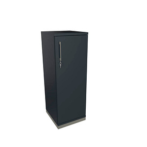 fm Aktenschrank Oldenburg, 4260649682203 lavagrau 2 Fachböden 40,0 x 44,2 x 113,3 cm von fm