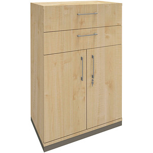 fm Aktenschrank Oldenburg, 4260672332335 königsahorn 1 Fachboden 80,0 x 44,2 x 113,3 cm von fm