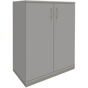 fm Aktenschrank Sidney, 4260267327517 lichtgrau 2 Fachböden 100,0 x 44,2 x 113,3 cm von fm