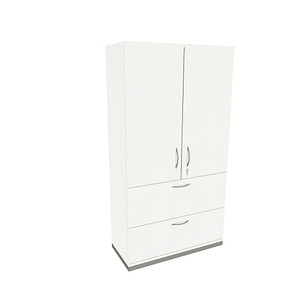 fm Aktenschrank Sidney, 4260429769858 weiß 2 Fachböden 100,0 x 44,2 x 186,9 cm fm Aktenschrank Sidney, 4260429769858 weiß 2 Fachböden 100,0 x 44,2 x 186,9 cm von fm