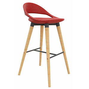 fm Barhocker ELAN 4260761571621 rot von fm