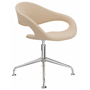 fm Besucherstuhl Elan 4260761571409 sand Stoff von fm