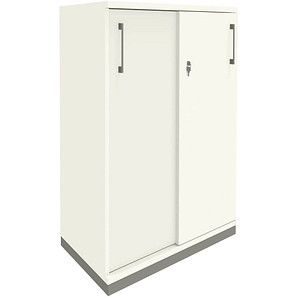 fm Schiebetürenschrank Oldenburg, 4260672331109 weiß 2 Fachböden 80,0 cm 113,3 cm von fm