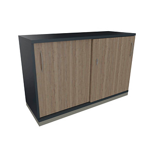 fm Schiebetürenschrank Sidney, 4260429767120 lavagrau, eiche natur 1 Fachboden 120,0 x 44,2 x 78,1 cm fm Schiebetürenschrank Sidney, 4260429767120 lavagrau, eiche natur 1 Fachboden 120,0 x 44,2 x 78,1 cm von fm
