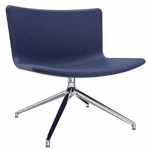 fm Sessel LODUS dunkelblau chrom Stoff fm Sessel LODUS dunkelblau chrom Stoff von fm