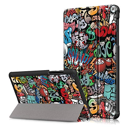 Fmway Hülle Tasche für Samsung Galaxy Tab A 8.0 2019 SM-T290/T295/T297 mit Ständerfunktion von fmway