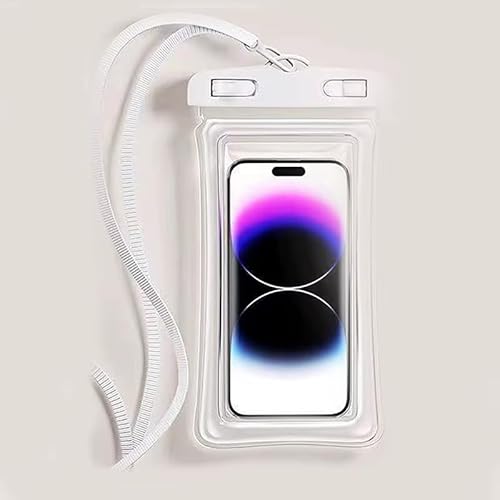 focutex wasserdichte Handyhülle Unterwasser, IPX8 zertifizierte Schutzhülle für Smartphones, Touchscreen-kompatibel, mit Trageband, Universalgröße für iPhone, Samsung, Huawei & mehr Tauchen (Weiß) focutex wasserdichte Handyhülle Unterwasser, IPX8 zertifizierte Schutzhülle für Smartphones, Touchscreen-kompatibel, mit Trageband, Universalgröße für iPhone, Samsung, Huawei & mehr Tauchen (Weiß) von focutex